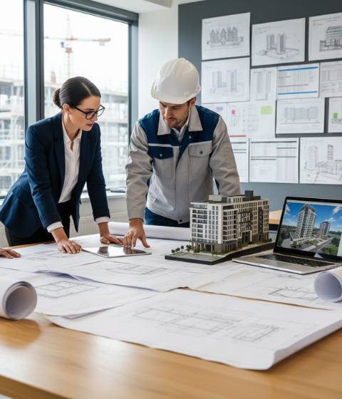 Parcerias técnicas com arquitetos e engenheiros