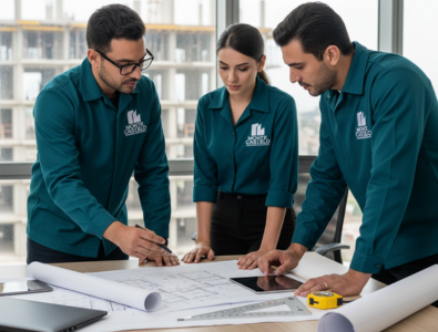 Projetos executivos e acompanhamento técnico de obras